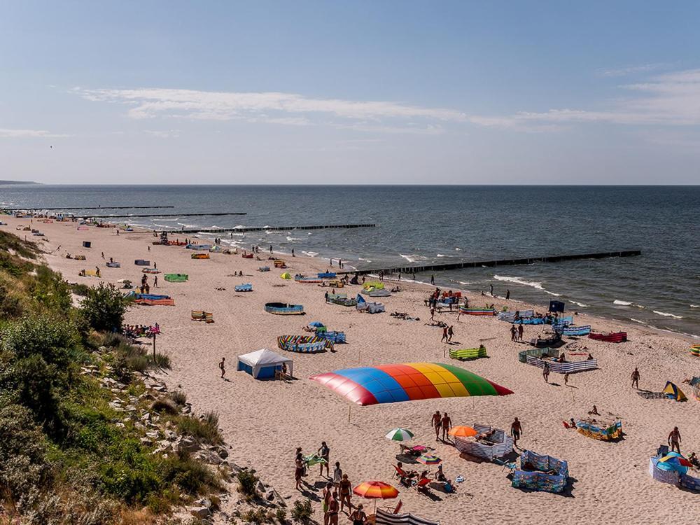 U Sylwi Domki Drewniane Hotel Trzesacz Bagian luar foto